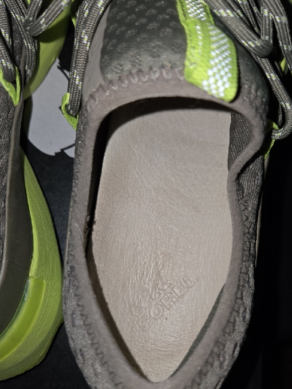 Sorel Womens Sage with Green Accent Trail Sneakers - Picture 7 of 12